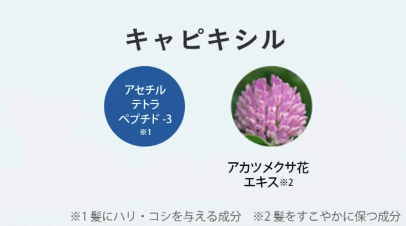 キャピキシル配合でボリュームケアも叶えるharuシャンプー